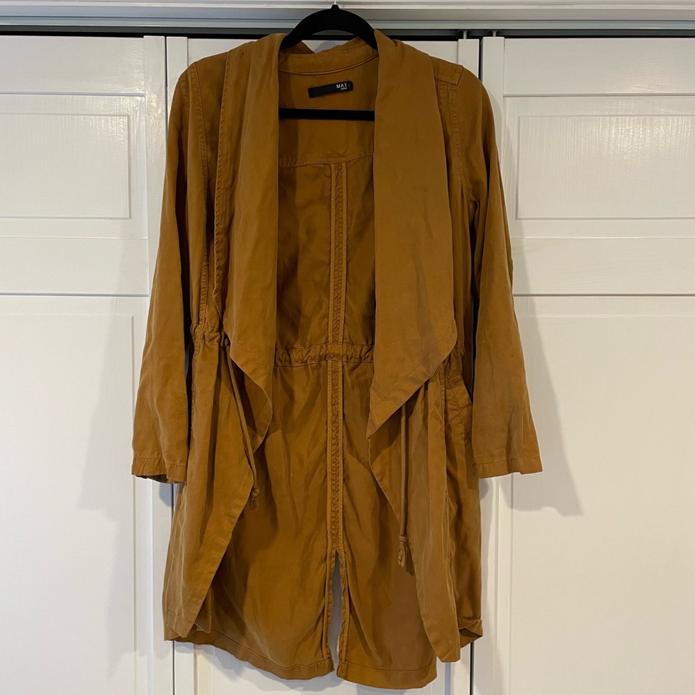 Brown Jean Cardigan